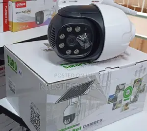 V380 Pro 4g Dual Lens Solar PTZ New Outdoor Camera