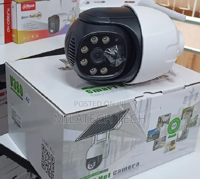 V380 Pro 4g Dual Lens Solar PTZ New Outdoor Camera