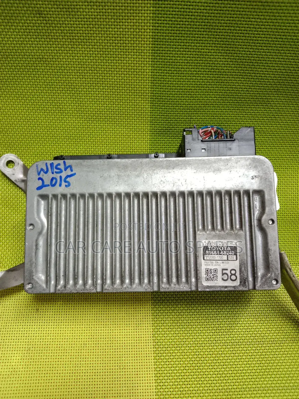 Engine Computer Toyota Wish 2zr 2015