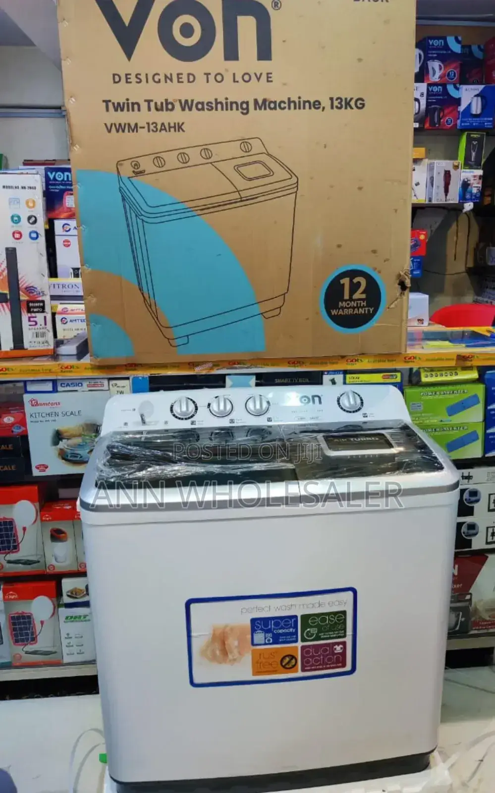 Von 13 KGS Washing Machine N/8