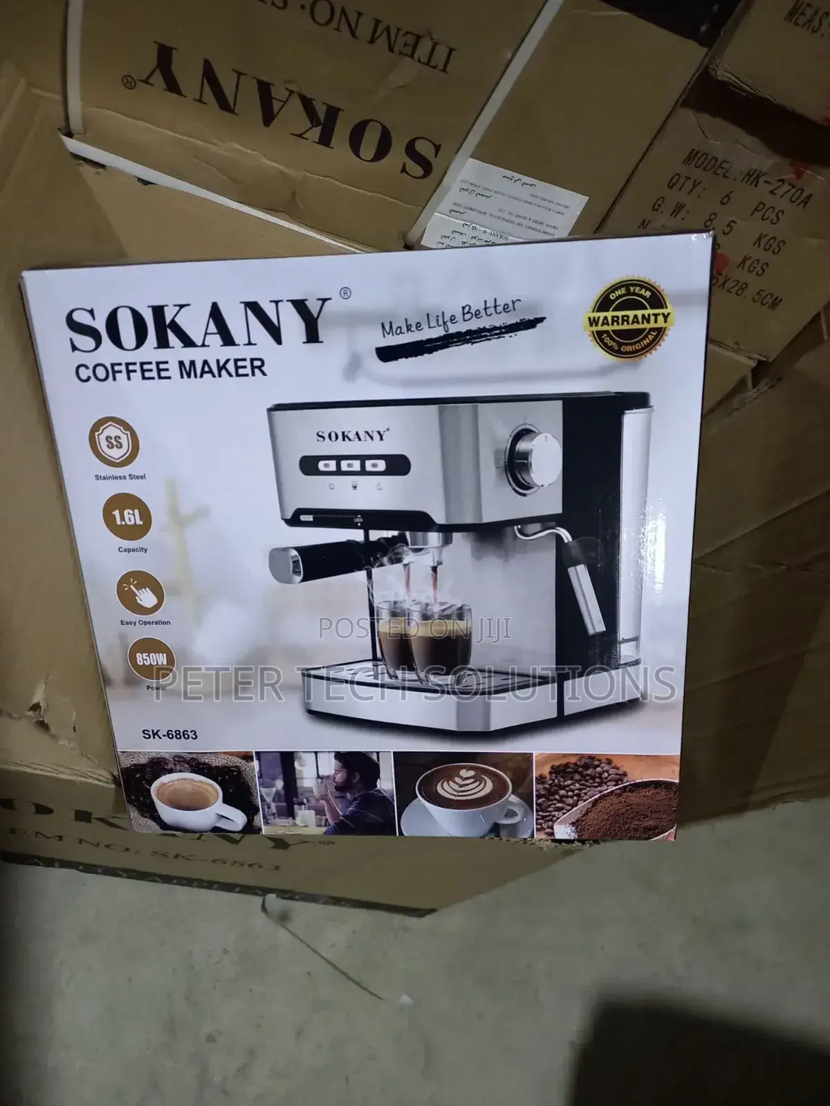 Sokany Commercial Coffee Maker See