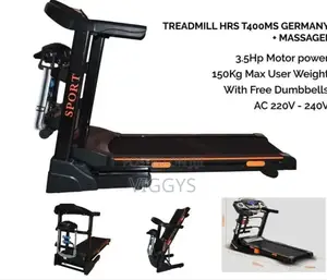 *Auto Incline Treadmill With Massage Belt*