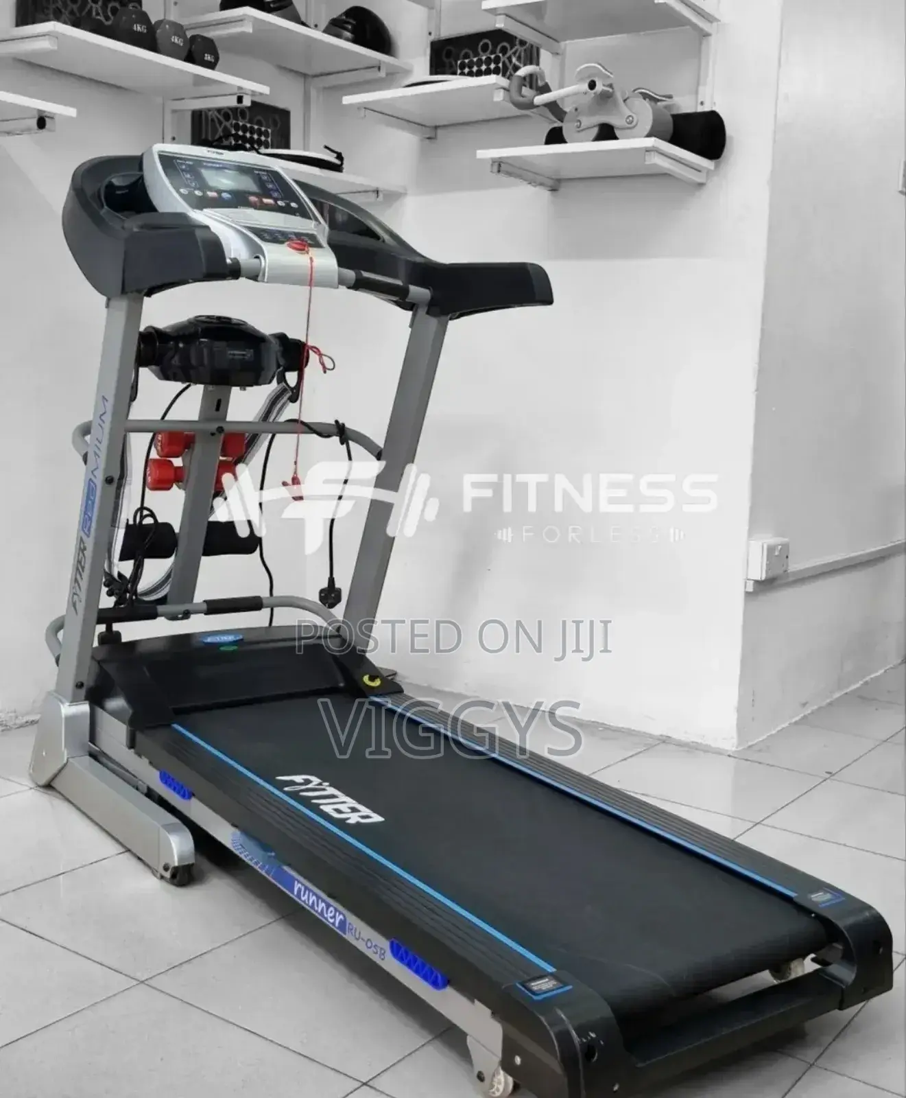 Excercise Treadmill With Massage Belt*