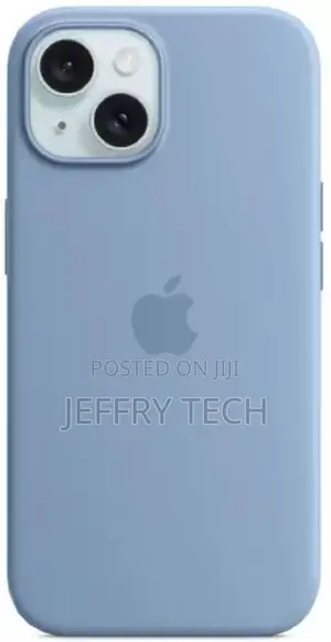 Innopace Back Cover for iPhone 15 (Blue, Shock Proof, Silico