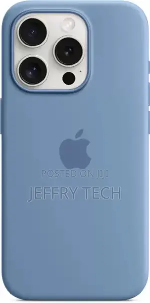 Innopace Back Cover for iPhone 15 (Blue, Shock Proof, Silico