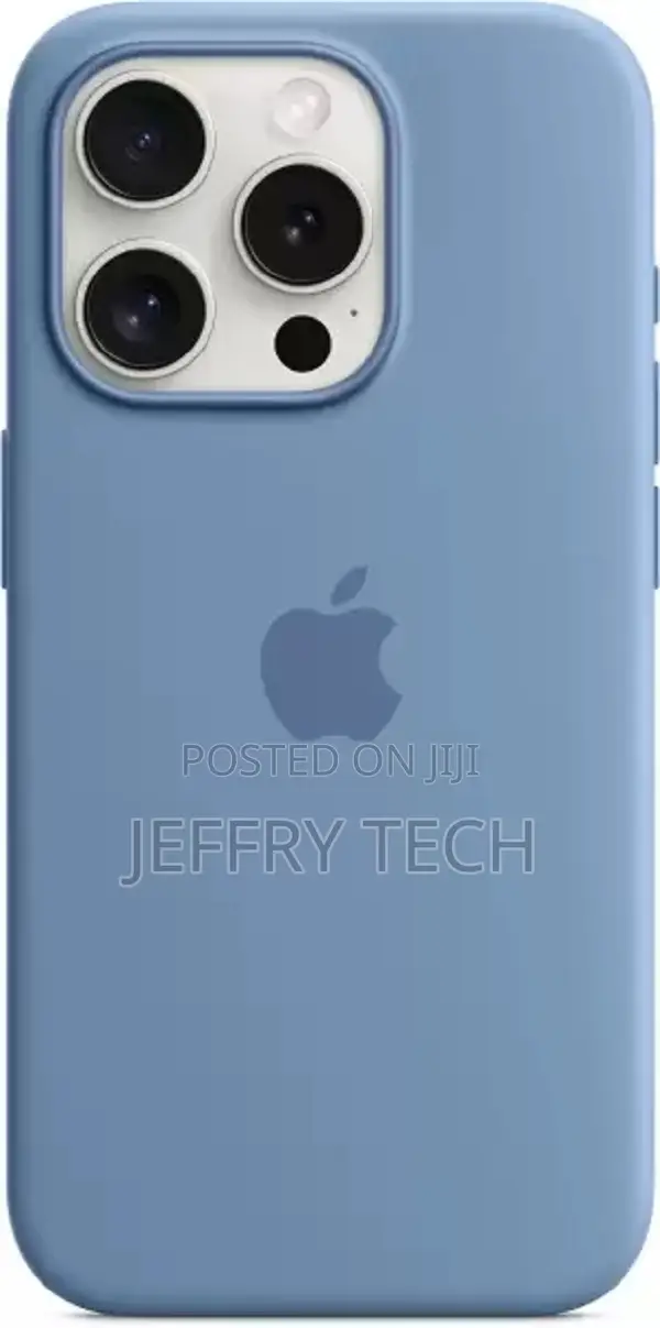 Innopace Back Cover for iPhone 15 (Blue, Shock Proof, Silico