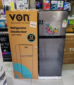 136 Litres Von Fridge/ Double Door