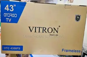 Vitron 43 Inches Vitron 43 Smart Android Tv With Bluetooth