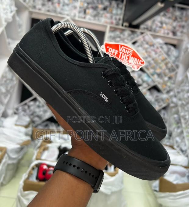 Black Double Sole Unisex Vans - thumbnail 2