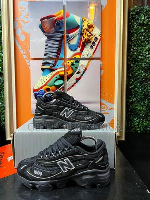 Black New Balance 1000 Sneakers - thumbnail 2