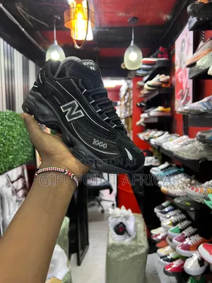 Black New Balance 1000 Sneakers
