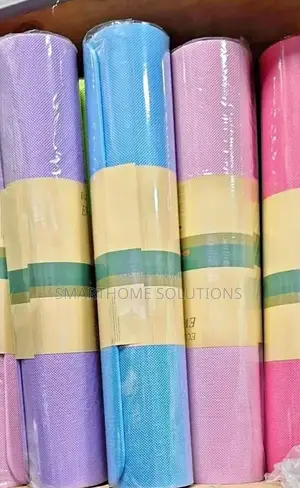Rubber Yoga-Mat Thick Non-Slip Exercise Mat Pad