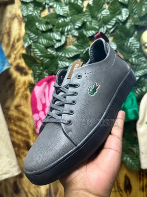 Lacoste Grey Black Smart Casual 49-45