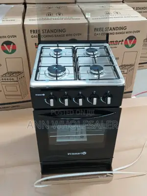 Volsmart 4 Full Gas Cooker With Gas Oven