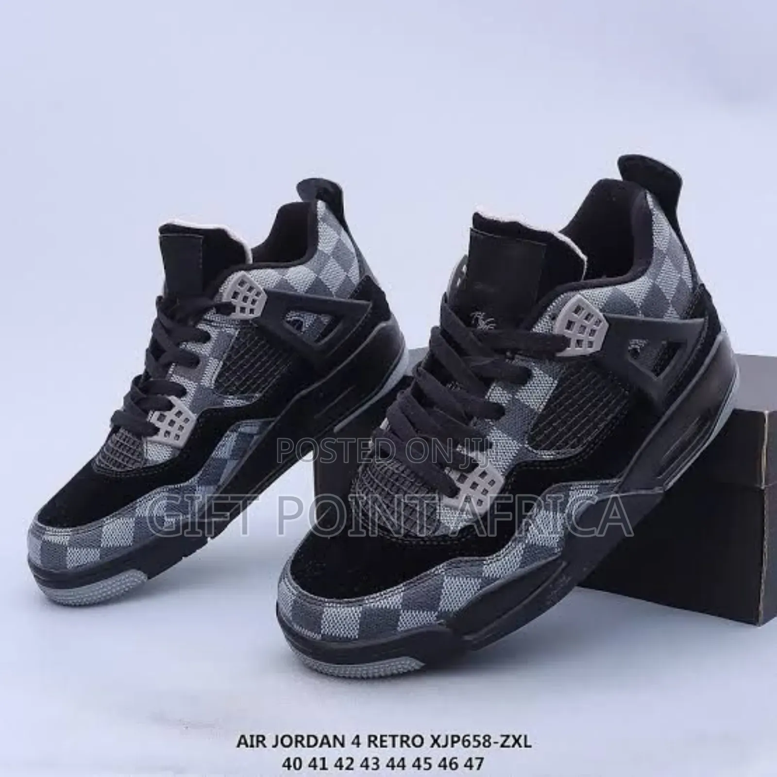 Jordan 4 Retro Louis Vuitton Sneakers