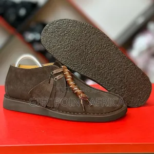 Clarks Original Desert Trek Black Leather "Bank Robber"