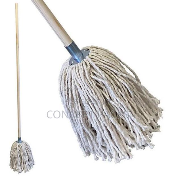 6pcs Fitted Mop -Jumbo Metal Socket With Cotton Yarn.