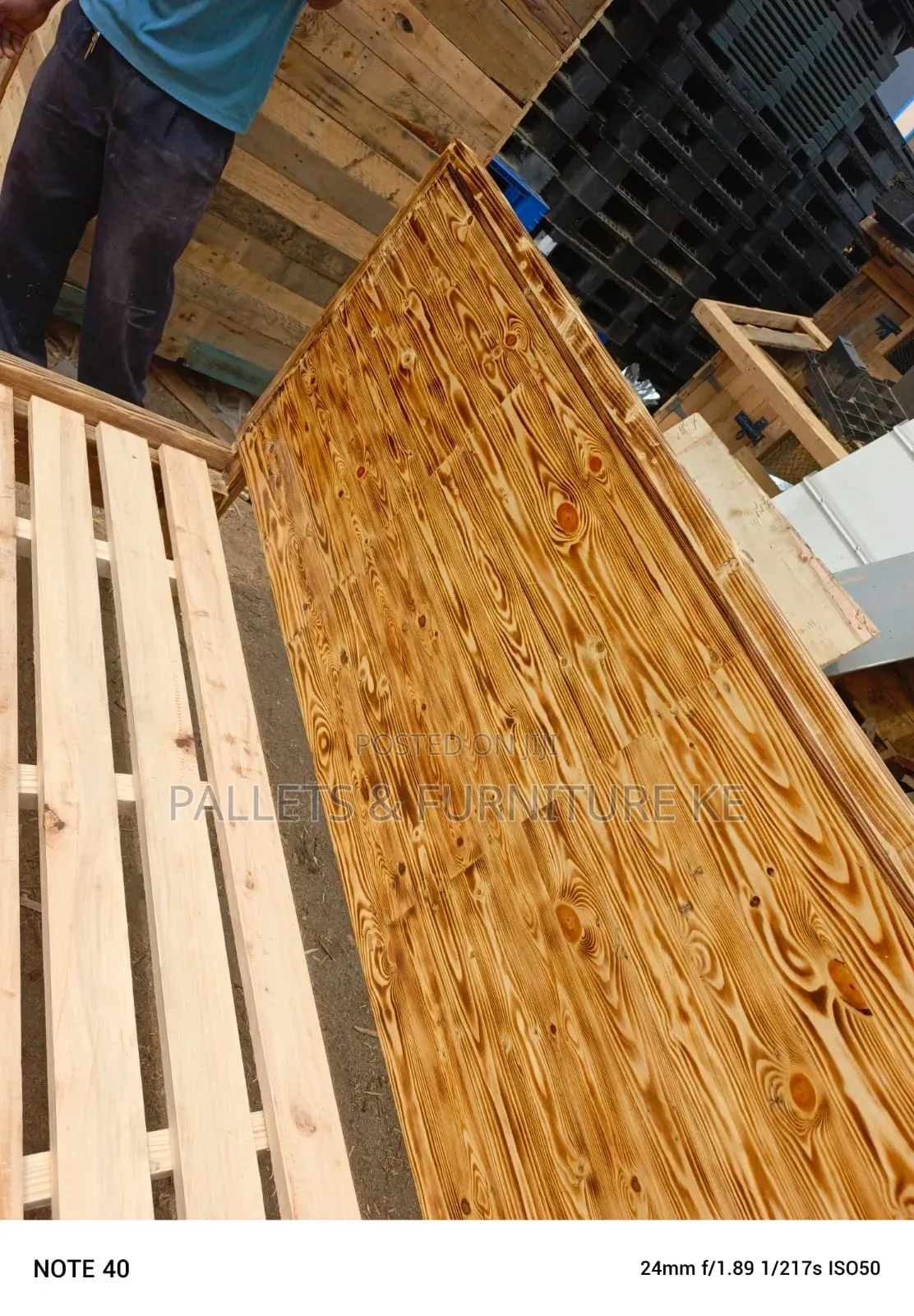 Fired Stone King Bed