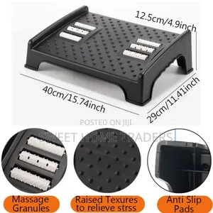 Ergonomic Nonskid Foot Rest