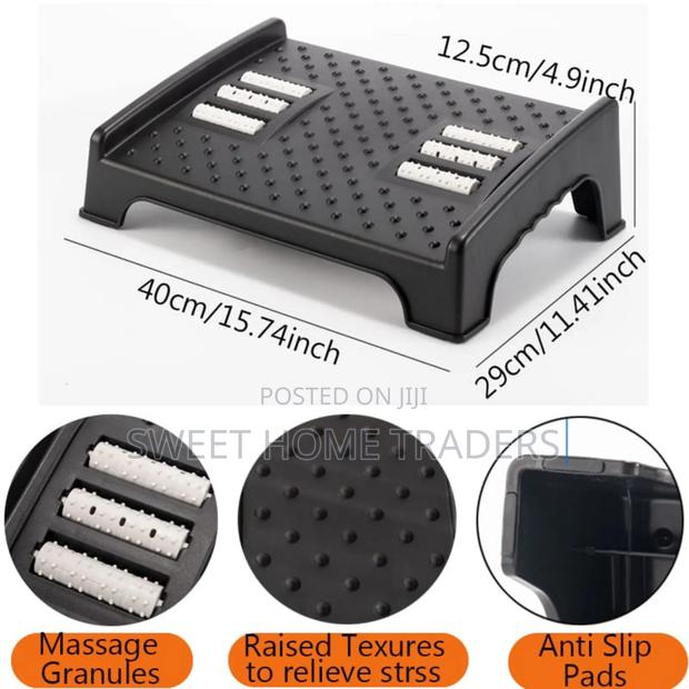 Ergonomic Nonskid Foot Rest