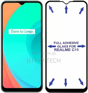 Eitansha Creation Screen Guard for Realme C12 (Pack of 1)