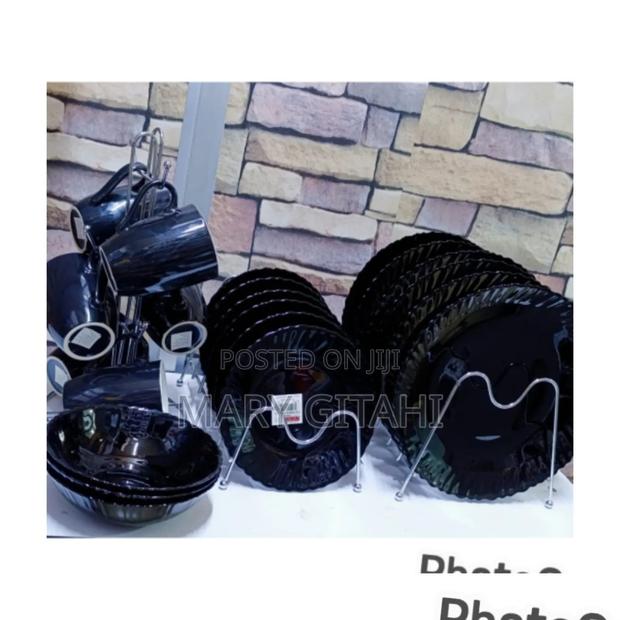 24 PCS Black Dinnerset - main view