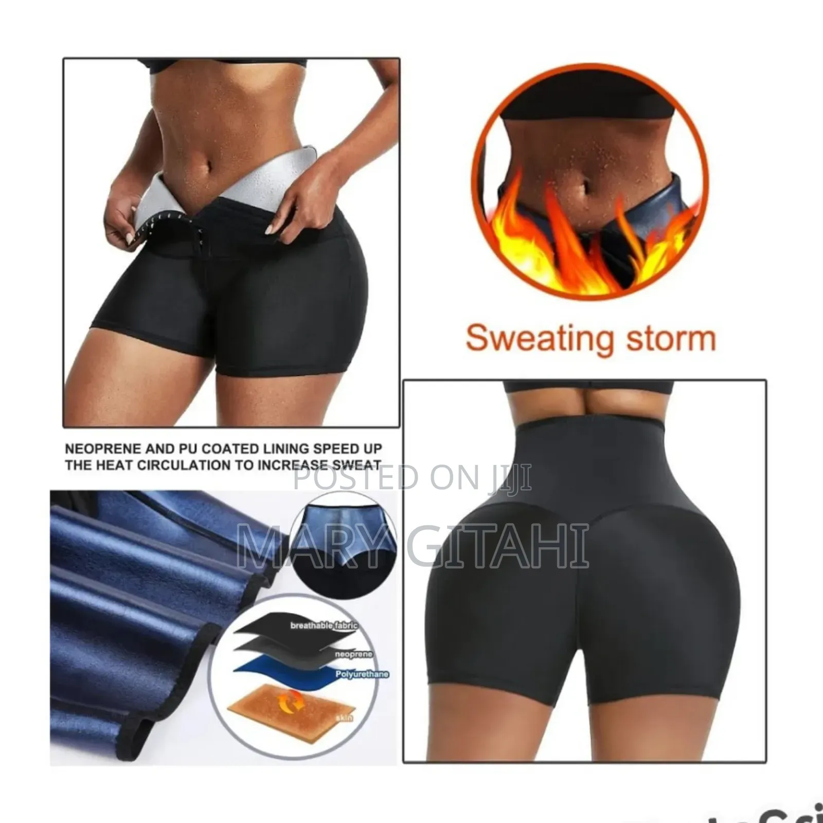 *Body Shaper Waist Slimming Shorts