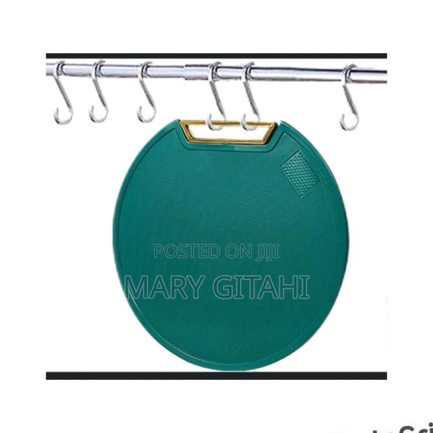 Imex Plastic Round Chopping Board, - main view