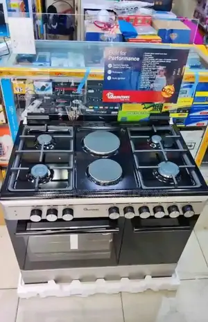 Electric Oven- Ramtons 60*90 Gas Cooker - 4 +2/ Compartment