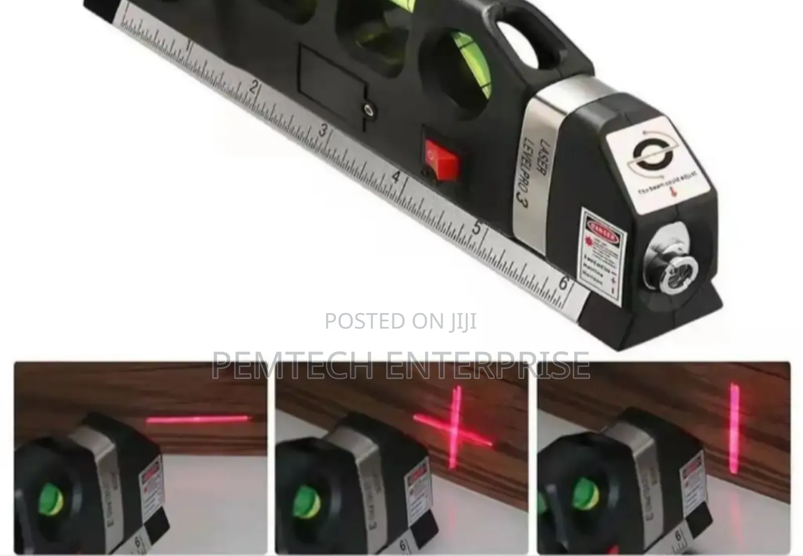 4 in 1 Multipurpose Laser Measure Line