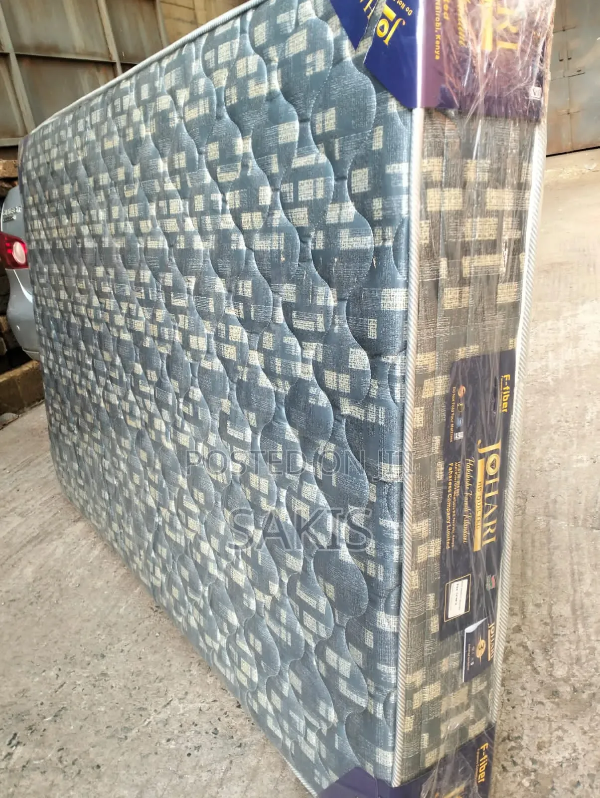 Johari Fibre 5 X 6 X 8 High Density Quilted Mattresses