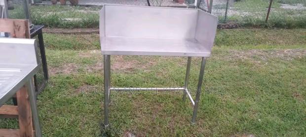 Backsplash Fitted Work Table