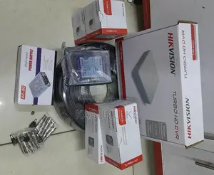 4 Cameras Hikvision Complete Set CCTV Full Hd 1080p