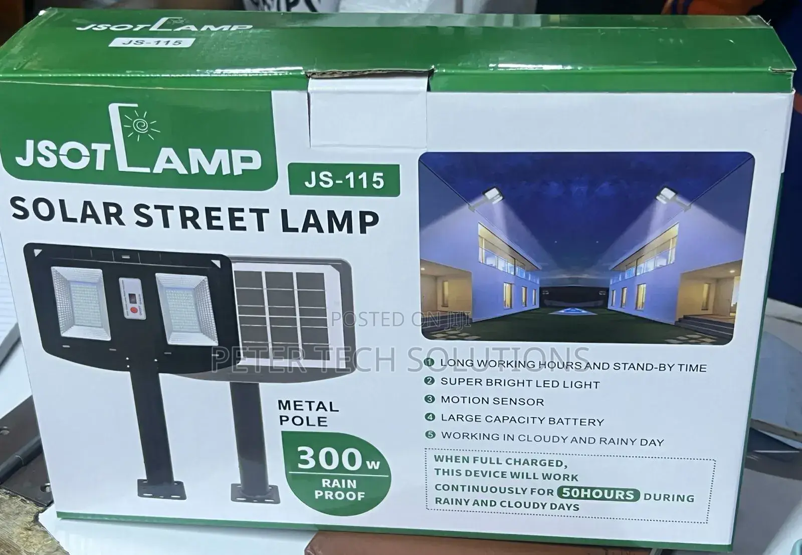 Solar Street Lights at 2200
Motion Sensor, Long Working HRS