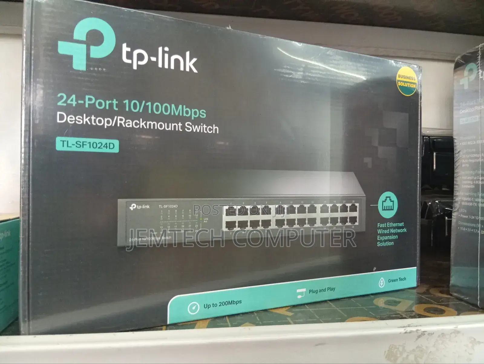 Tp-Link Tl-Sf1024d 24-Port 10/100mbps Desktop/Rackmount Swit