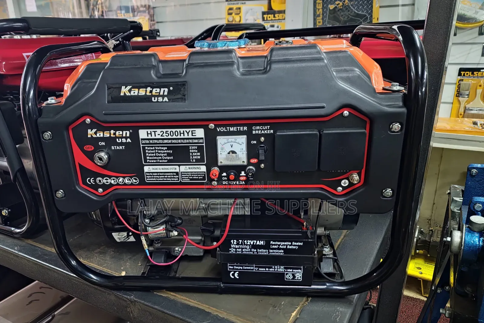 Kasten Ht-2500hye Key Start Generator 2.8kva