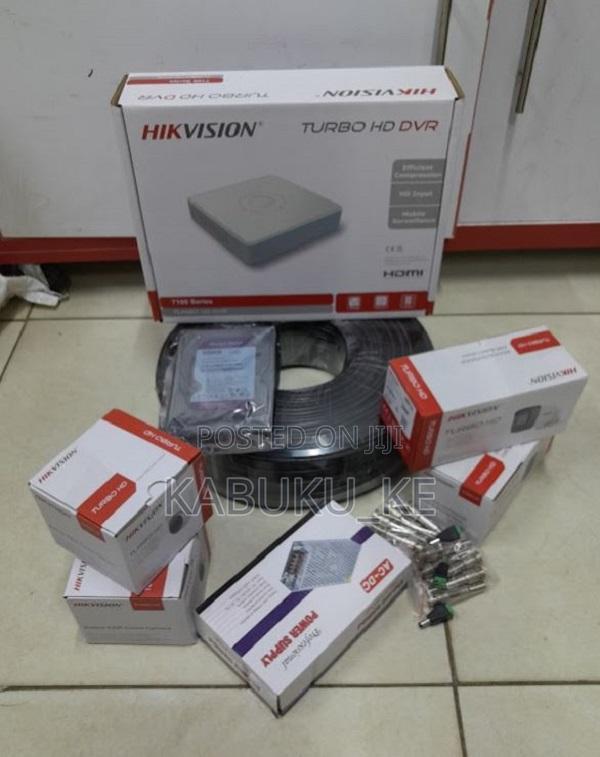 Hikvision 4 CCTV Cameras 4 Channel Complete Kit 1080p