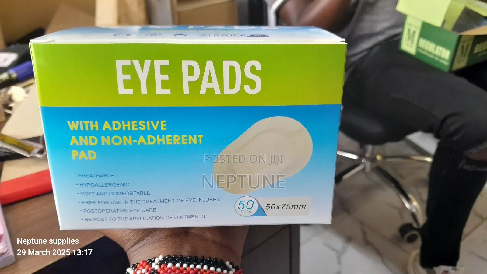 Adhesive Eye Pads Paediatric/Child