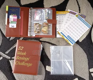 A5 52-Week Savings Challenge Binder
