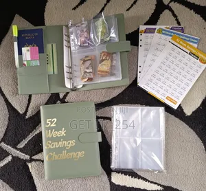 A5 52-Week Savings Challenge Binder