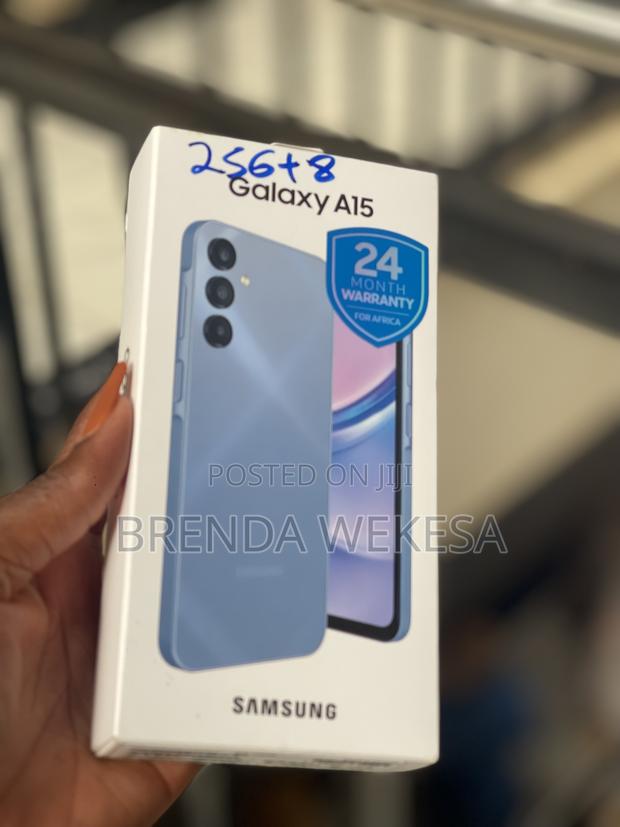 New Samsung Galaxy A15 256 GB Blue - main view