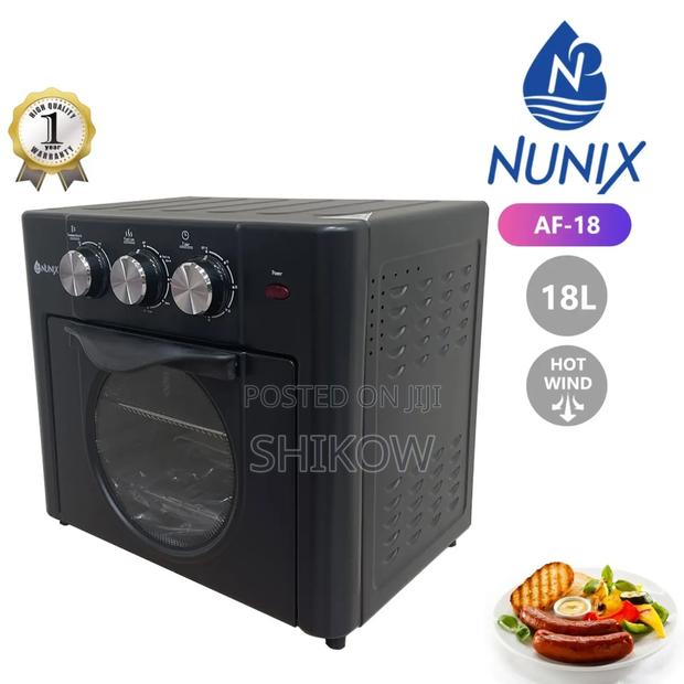 18 Litres Nunix Airfryer - main view