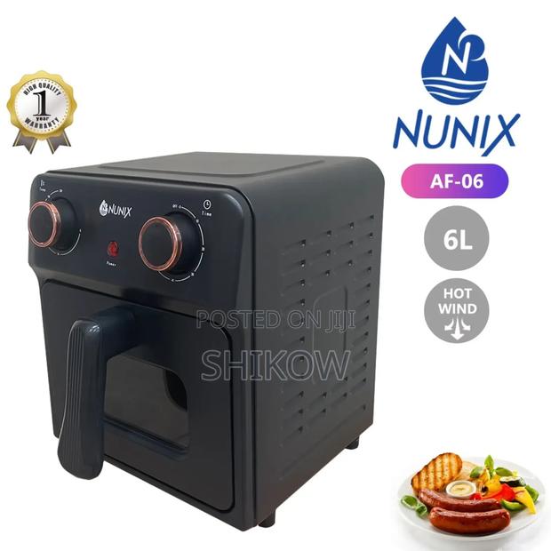 6 Litres Nunix Airfryer - main view