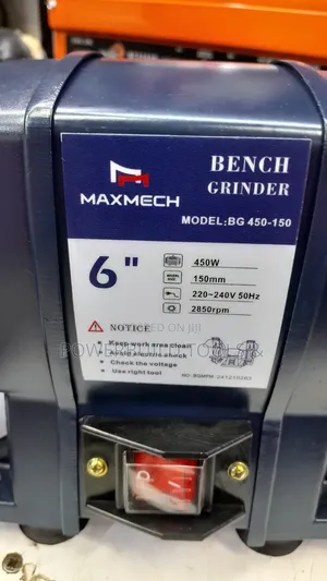 6" Bench Grinder 450w Electric Powered