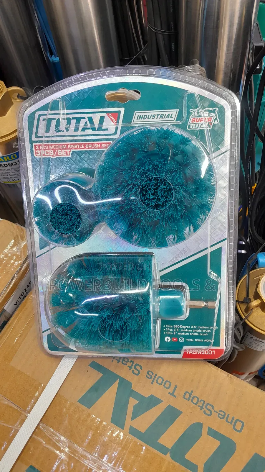 Cordless Bristles Total Brushes