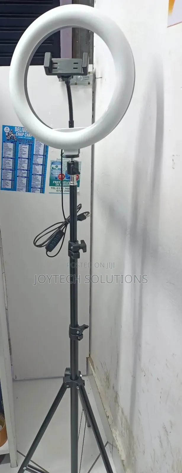 Portable 10 Inches Ring Light With a Tripod Stand