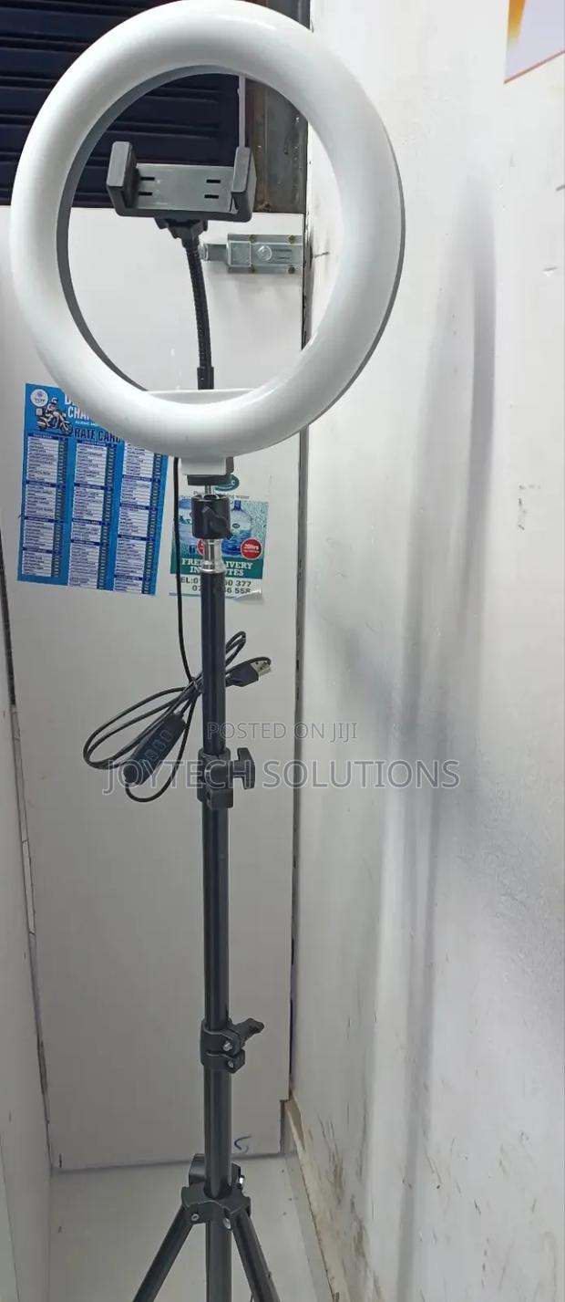 Portable 10 Inches Ring Light With a Tripod Stand