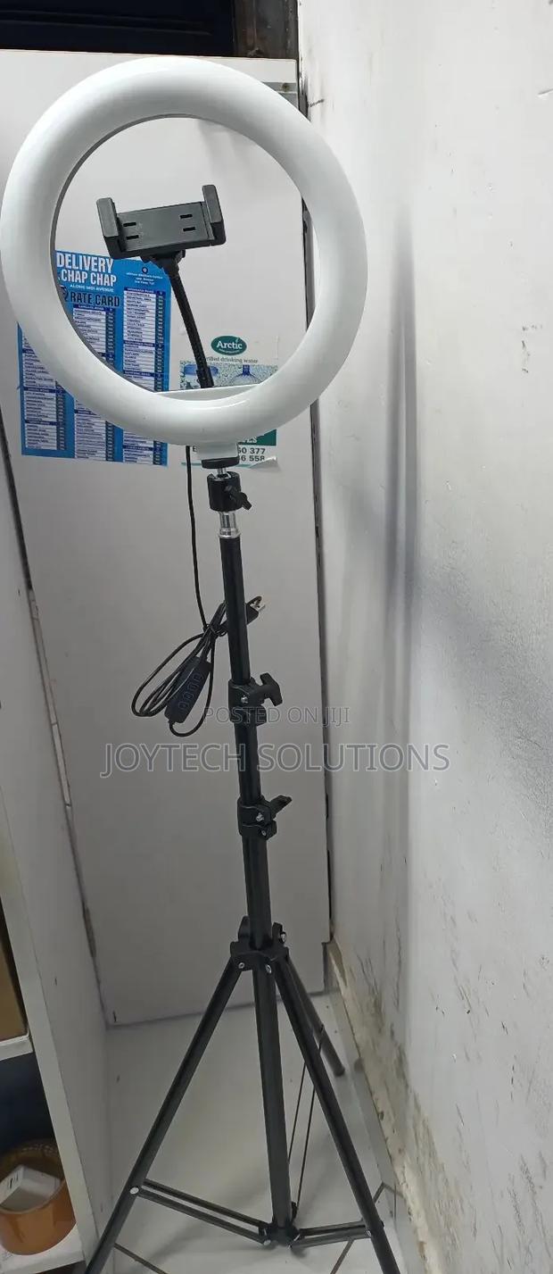 Portable 10 Inches Ring Light With a Tripod Stand - thumbnail 3