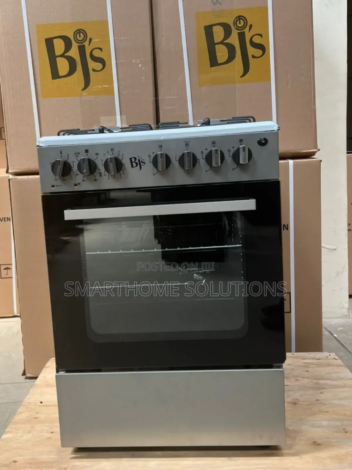BJS Silver 60*60cm Free Standing 3+1 Best Cooker