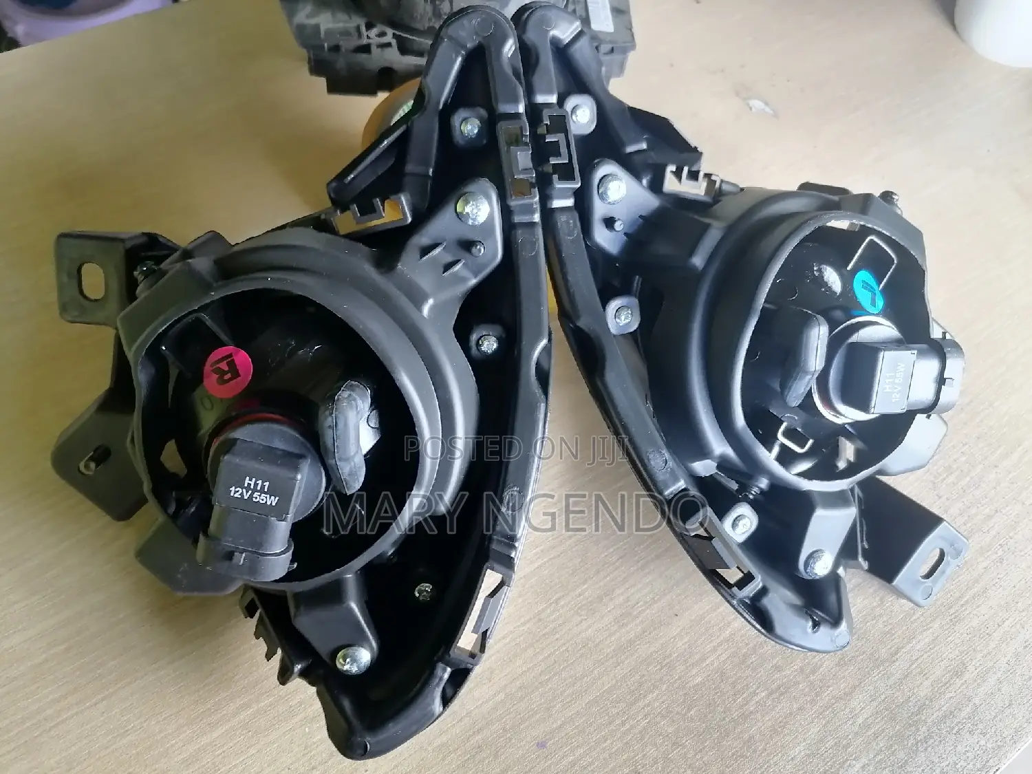 Foglight and Foglight Cover for Demio New Shape